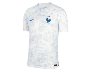 Bénéficiez de 30% de réduction sur les maillots de la France – Ex : Maillot Extérieur 22 Nike