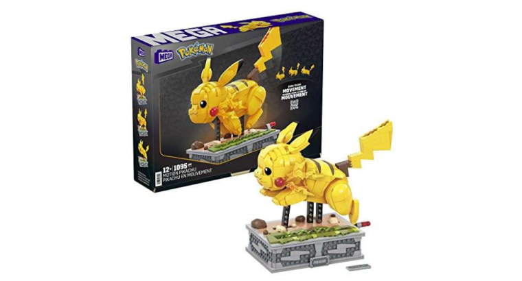 Profitez d’une remise de 18 % : Figurine Pokémon Pikachu 30 cm – 1 092 pièces