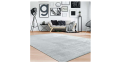 35 % de réduction : Paco Home Tapis de salon unicolore lavable – 120 × 170 cm