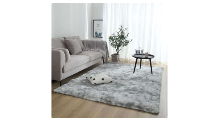 Bénéficiez de 38 % de remise : Tapis Salon Shaggy – Gris – 160 x 230 cm