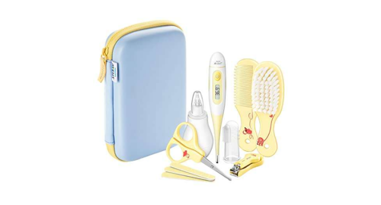 Profitez de -57 % : Philips Avent Trousse complète de soin pour bébé SCH400/00 – 8 accessoires