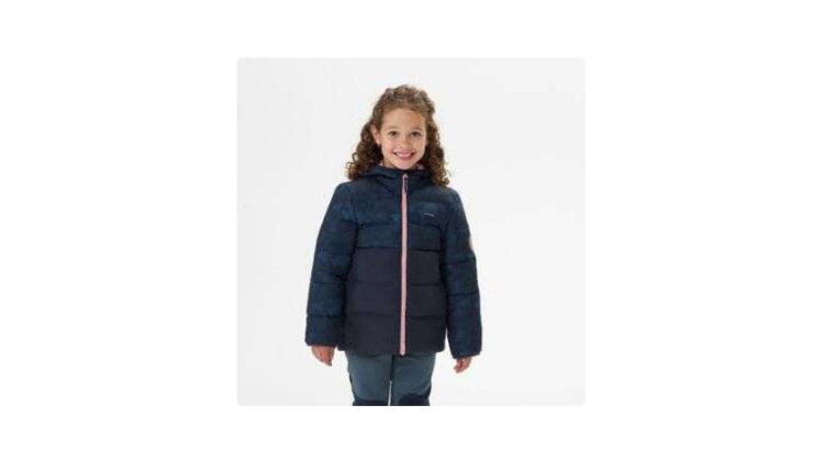 -28 % : Quechua Doudoune De Randonnée Enfant – Bleu Marine