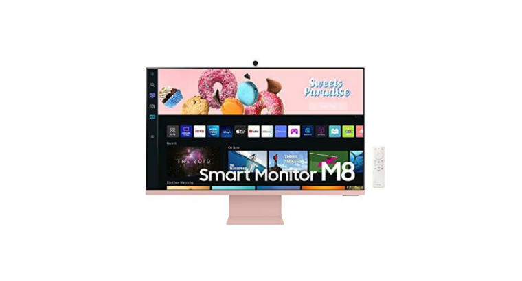 Profitez de -41 % : Écran PC Samsung Smart Monitor M8 32″ – 4K UHD, 60 Hz