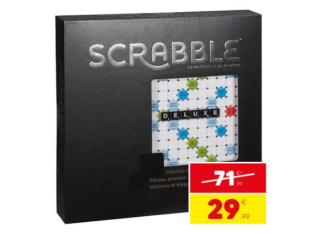 Bénéficiez d’une remise de 58 % : Jeu Scrabble Deluxe