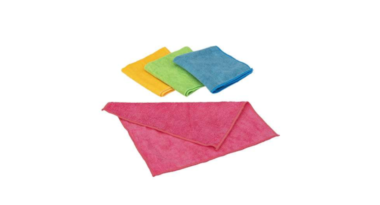 Pack de 3 lavettes en microfibre – 30 x 30 cm