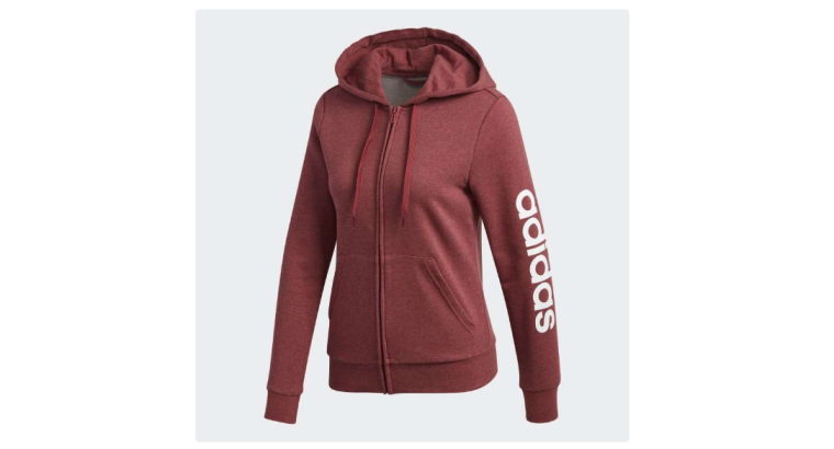 -50 % : Adidas Veste à capuche Essentials Linear pour Femme