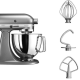 27 % d’économies : KitchenAid Artisan Robot pâtissier 5KSM125EQG – 4.8L