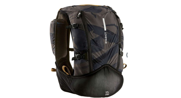 Jusqu’à -53 % : Evadict Sac de trail ultra mixte – Noir bronze, 15 L