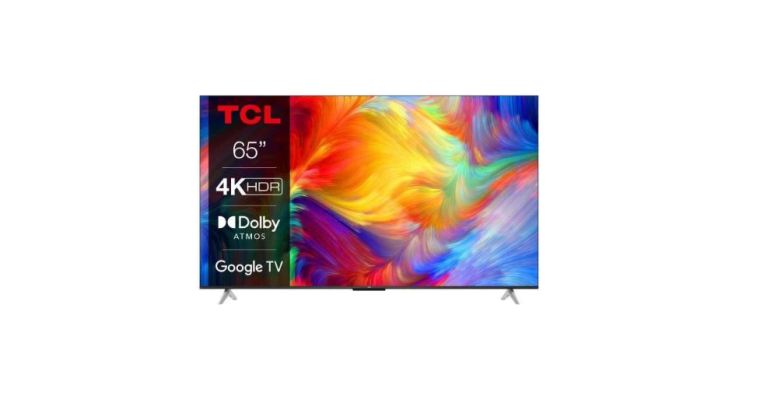 TV TCL 65P637 65″ – 4K, Dolby Atmos, Dolby Vision, 3 ports HDMI, Google TV