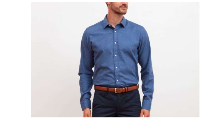 Jusqu’à -50 % sur une sélection de chemises Bexley – Ex : Chemise Flanelle Bleu Chiné Homme