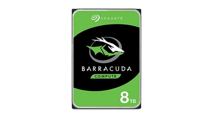 Disque Dur Interne Seagate BarraCuda 3.5 pouces- SATA 6 Gbit/s 5 400 tr/min, 8 To