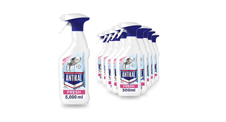 Bénéficiez d’une remise de 14 % : Spray Anti-Calcaire Antikal Fresh – 10 x 500 ml