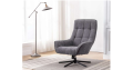 Fauteuil Relaxia – Tissu gris