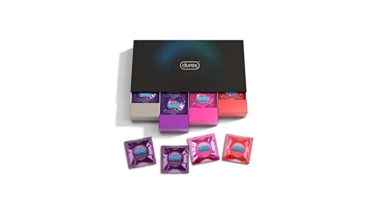 Profitez de -38 % : Boîte de 40 Préservatifs Fun Explosion – Durex