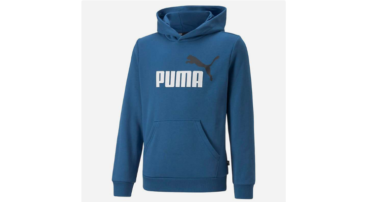 50 % de réduction : Sweatshirt à capuche Puma Ess Enfant + 2 Col Big Logo