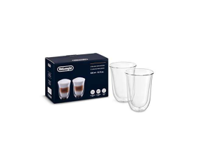 Jusqu’à -35 % : Pack de 2 verres à café Delonghi – 33 cl