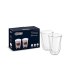 Jusqu’à -35 % : Pack de 2 verres à café Delonghi – 33 cl