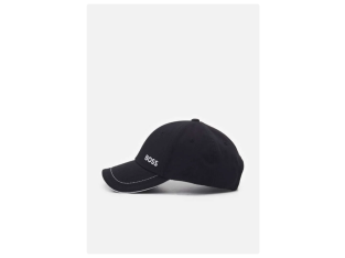 Bénéficiez de -60 % : Casquette noire en coton Boss