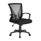 Chaise de bureau Yaheetech – Noir