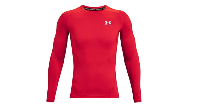 51 % de remise : T-shirt manches longues Under Armour Heatgear pour Homme