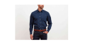 Jusqu’à 68 % de remise sur une une sélection de chemises – Ex: Chemise en coton bleu marine