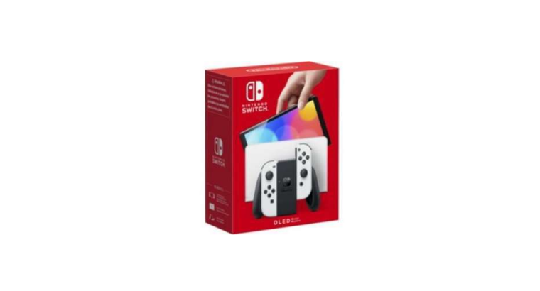 19 % de remise : Console Nintendo Switch Oled blanche