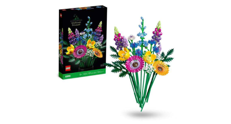 15% de remise : Bouquet de fleurs sauvages 10313 – LEGO Icons
