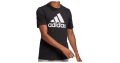 T-Shirt Noir pour Homme Adidas – 100% Coton