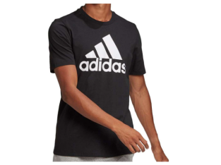 T-Shirt Noir pour Homme Adidas – 100% Coton