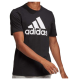 T-Shirt Noir pour Homme Adidas – 100% Coton