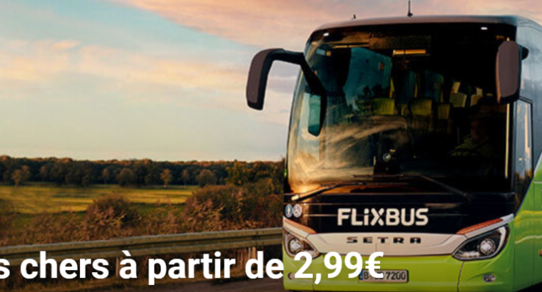 Voyages en bus à partir de 2,99€ !