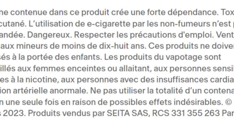 Blu: Cigarette électronique jetable pré-remplie disponible en 11 saveurs.