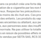 Blu: Cigarette électronique jetable pré-remplie disponible en 11 saveurs.