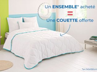 Merinos : Un ensemble acheté = Une couette offerte