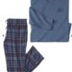 Atlas For Men : Pyjama Jersey Ecossais – Plusieurs tailles disponibles