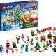 LEGO 60381 City Calendrier de l’Avent 2023, avec 24 Cadeaux de Noël