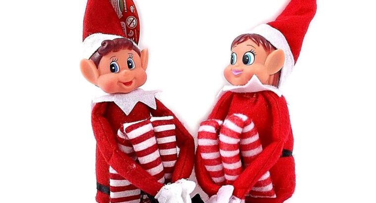 GLOW Wholesale Elfie (garçon) et Elvie (Fille) AMAZON (Lot de 2 Figurines ludiques)