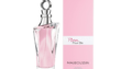 Le parfum féminin « Rose Pour Elle » de Mauboussin, 100 ml, dévoile une senteur florale, fruitée et fraîche.