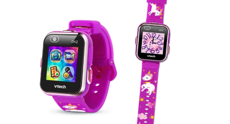 Montre Digitale Enfant : Smartwatch DX2 Licorne VTech – KidiZoom Fuchsia Licorne sur Amazon