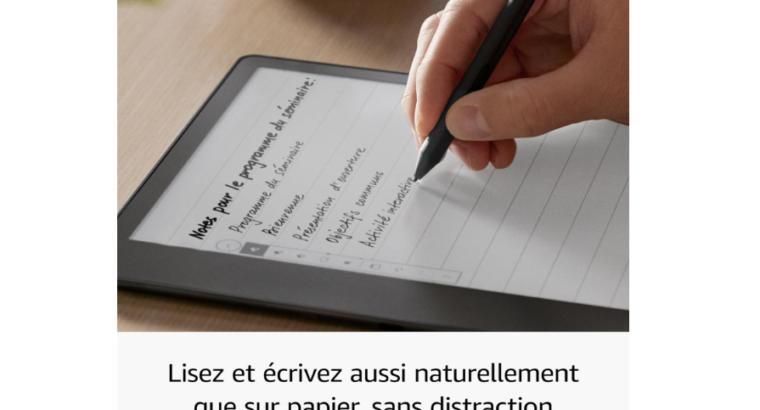 Kindle Scribe : Le premier Kindle et carnet de notes numérique tout-en-un (16 Go)