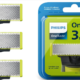 Philips Pack Lames OneBlade (X3), Compatibles avec tous les manches OneBlade