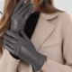 Vislivin Gants Cuir Femme Mode Hiver : Idéal comme cadeau !!