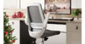 SIHOO Chaise de Bureau rotative à 360 °Confortable accoudoirs Pliables et réversibles