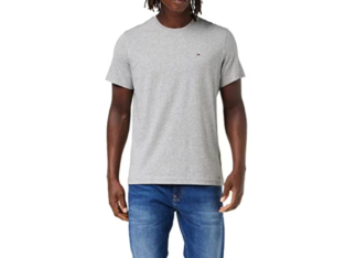 Tommy Jeans T-Shirt Homme Manches Courtes TJM Original Col En V