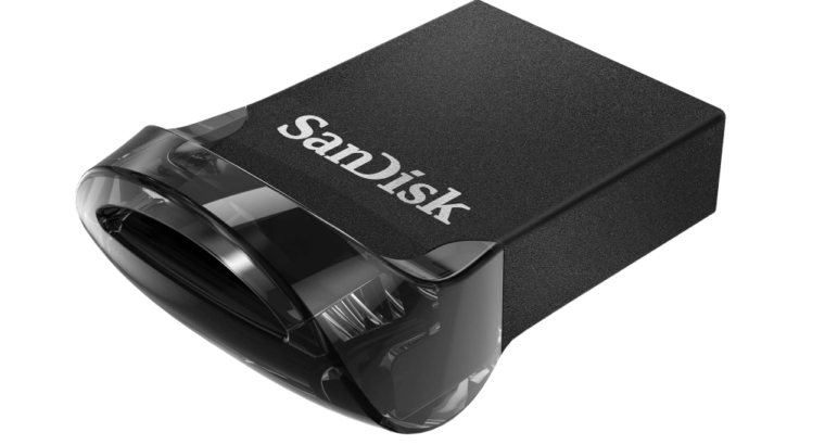 SanDisk 128 Go Ultra Fit, USB 3.2, Clé USB, des vitesses allant jusqu’à 400 Mo/s