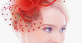 Tête Bandeau Pince Plume Fleur Accessoire Cheveux Coiffure pour Mariage Cocktail …