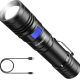 SuperFire Lampe Torche Rechargeable LED 1200 Lumens