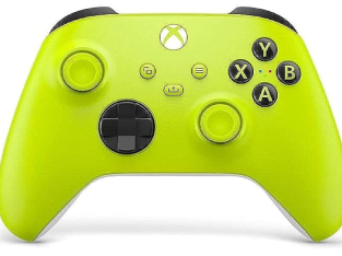 Manette Xbox jaune ; vert persistant  Sans Fil – Electric Volt Dispo sur Amazon