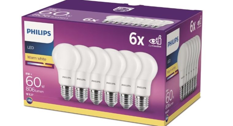 Philips Lighting ampoule LED Standard E27 6 Unité