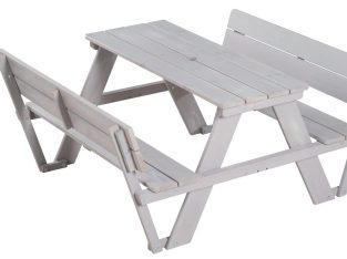 ROBA Baumann GmbH : Table pique-nique pour enfant en bois massif – 4 places –